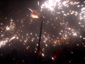 Fires de Sant Narc&iacute;s 2013. El correfoc. 25 anys dels Diables de l'Onyar
