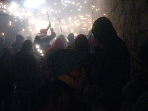 Fires de Sant Narc&iacute;s 2013. El correfoc. 25 anys dels Diables de l'Onyar