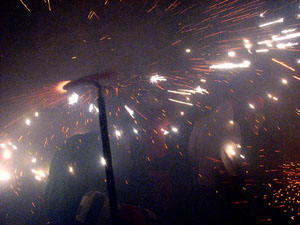 Fires de Sant Narc&iacute;s 2013. El correfoc. 25 anys dels Diables de l'Onyar