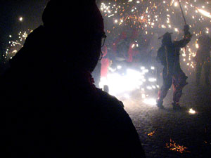 Fires de Sant Narc&iacute;s 2013. El correfoc. 25 anys dels Diables de l'Onyar