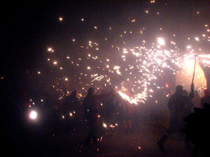 Fires de Sant Narc&iacute;s 2013. El correfoc. 25 anys dels Diables de l'Onyar