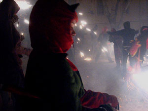 Fires de Sant Narc&iacute;s 2013. El correfoc. 25 anys dels Diables de l'Onyar