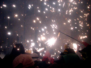 Fires de Sant Narc&iacute;s 2013. El correfoc. 25 anys dels Diables de l'Onyar
