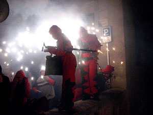 Fires de Sant Narc&iacute;s 2013. El correfoc. 25 anys dels Diables de l'Onyar