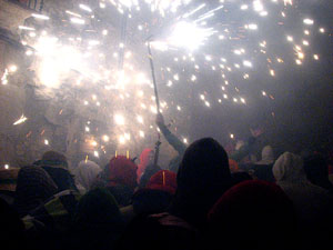 Fires de Sant Narc&iacute;s 2013. El correfoc. 25 anys dels Diables de l'Onyar