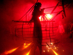 Fires de Sant Narc&iacute;s 2013. El correfoc. 25 anys dels Diables de l'Onyar