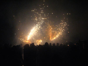 Fires de Sant Narc&iacute;s 2013. El correfoc. 25 anys dels Diables de l'Onyar