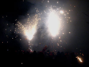 Fires de Sant Narc&iacute;s 2013. El correfoc. 25 anys dels Diables de l'Onyar