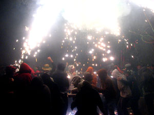 Fires de Sant Narc&iacute;s 2013. El correfoc. 25 anys dels Diables de l'Onyar