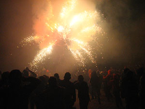 Fires de Sant Narc&iacute;s 2013. El correfoc. 25 anys dels Diables de l'Onyar