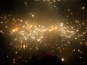 Fires de Sant Narc&iacute;s 2013. El correfoc. 25 anys dels Diables de l'Onyar