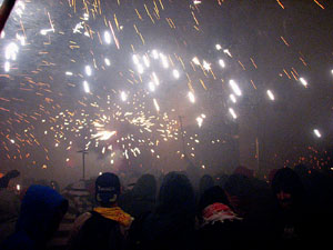 Fires de Sant Narc&iacute;s 2013. El correfoc. 25 anys dels Diables de l'Onyar