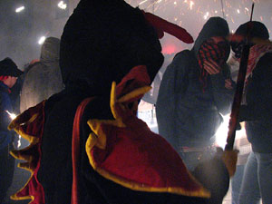 Fires de Sant Narc&iacute;s 2013. El correfoc. 25 anys dels Diables de l'Onyar