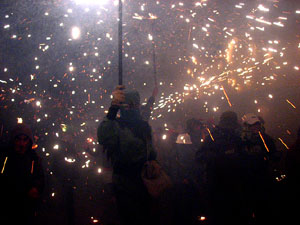 Fires de Sant Narc&iacute;s 2013. El correfoc. 25 anys dels Diables de l'Onyar
