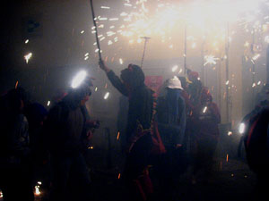 Fires de Sant Narc&iacute;s 2013. El correfoc. 25 anys dels Diables de l'Onyar