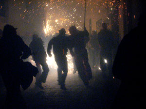 Fires de Sant Narc&iacute;s 2013. El correfoc. 25 anys dels Diables de l'Onyar