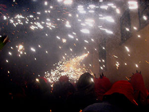 Fires de Sant Narc&iacute;s 2013. El correfoc. 25 anys dels Diables de l'Onyar