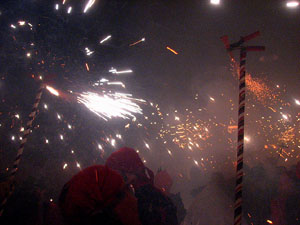 Fires de Sant Narc&iacute;s 2013. El correfoc. 25 anys dels Diables de l'Onyar