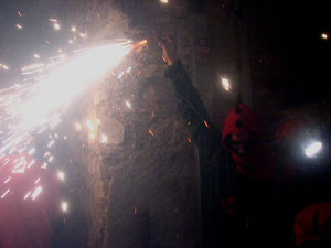 Fires de Sant Narc&iacute;s 2013. El correfoc. 25 anys dels Diables de l'Onyar