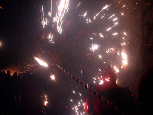 Fires de Sant Narc&iacute;s 2013. El correfoc. 25 anys dels Diables de l'Onyar