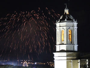 Fires de Sant Narcís 2013. Castell de focs artificials