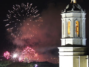 Fires de Sant Narcís 2013. Castell de focs artificials