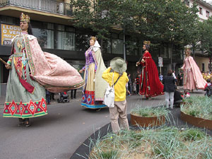 Fires de Sant Narcís 2013. Trobada de gegants: la cercavila