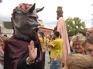 Fires de Sant Narcís 2013. Trobada de gegants: la cercavila