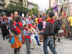 Fires de Sant Narcís 2013. Trobada de gegants: la cercavila