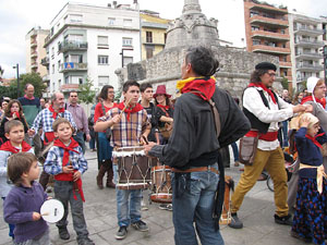 Fires de Sant Narcís 2013. Trobada de gegants: la cercavila