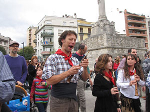 Fires de Sant Narcís 2013. Trobada de gegants: la cercavila