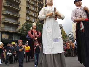 Fires de Sant Narcís 2013. Trobada de gegants: la cercavila