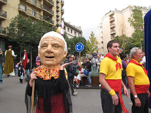 Fires de Sant Narcís 2013. Trobada de gegants: la cercavila