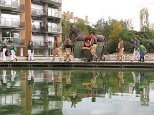 Fires de Sant Narcís 2013. Trobada de gegants: la cercavila