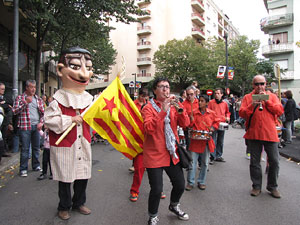 Fires de Sant Narcís 2013. Trobada de gegants: la cercavila