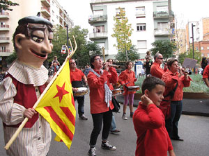 Fires de Sant Narcís 2013. Trobada de gegants: la cercavila