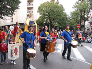 Fires de Sant Narcís 2013. Trobada de gegants: la cercavila
