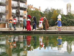 Fires de Sant Narcís 2013. Trobada de gegants: la cercavila
