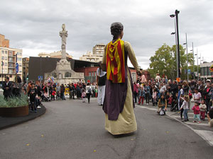 Fires de Sant Narcís 2013. Trobada de gegants: la cercavila