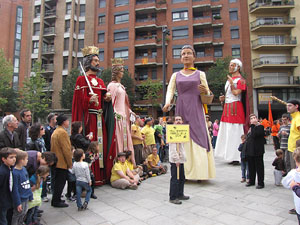 Fires de Sant Narcís 2013. Trobada de gegants: la cercavila