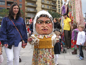 Fires de Sant Narcís 2013. Trobada de gegants: la cercavila