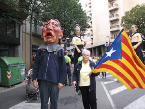 Fires de Sant Narcís 2013. Trobada de gegants: la cercavila