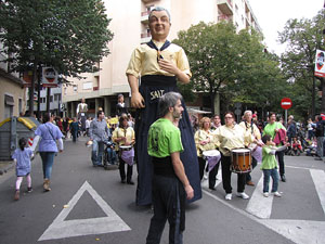 Fires de Sant Narcís 2013. Trobada de gegants: la cercavila