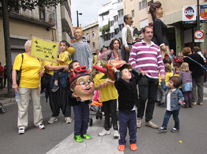 Fires de Sant Narcís 2013. Trobada de gegants: la cercavila