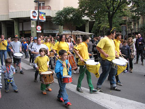 Fires de Sant Narcís 2013. Trobada de gegants: la cercavila