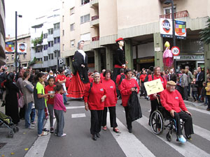 Fires de Sant Narcís 2013. Trobada de gegants: la cercavila