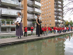 Fires de Sant Narcís 2013. Trobada de gegants: la cercavila