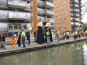 Fires de Sant Narcís 2013. Trobada de gegants: la cercavila