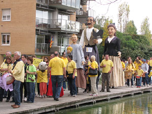 Fires de Sant Narcís 2013. Trobada de gegants: la cercavila