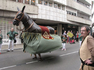 Fires de Sant Narcís 2013. Trobada de gegants: la cercavila